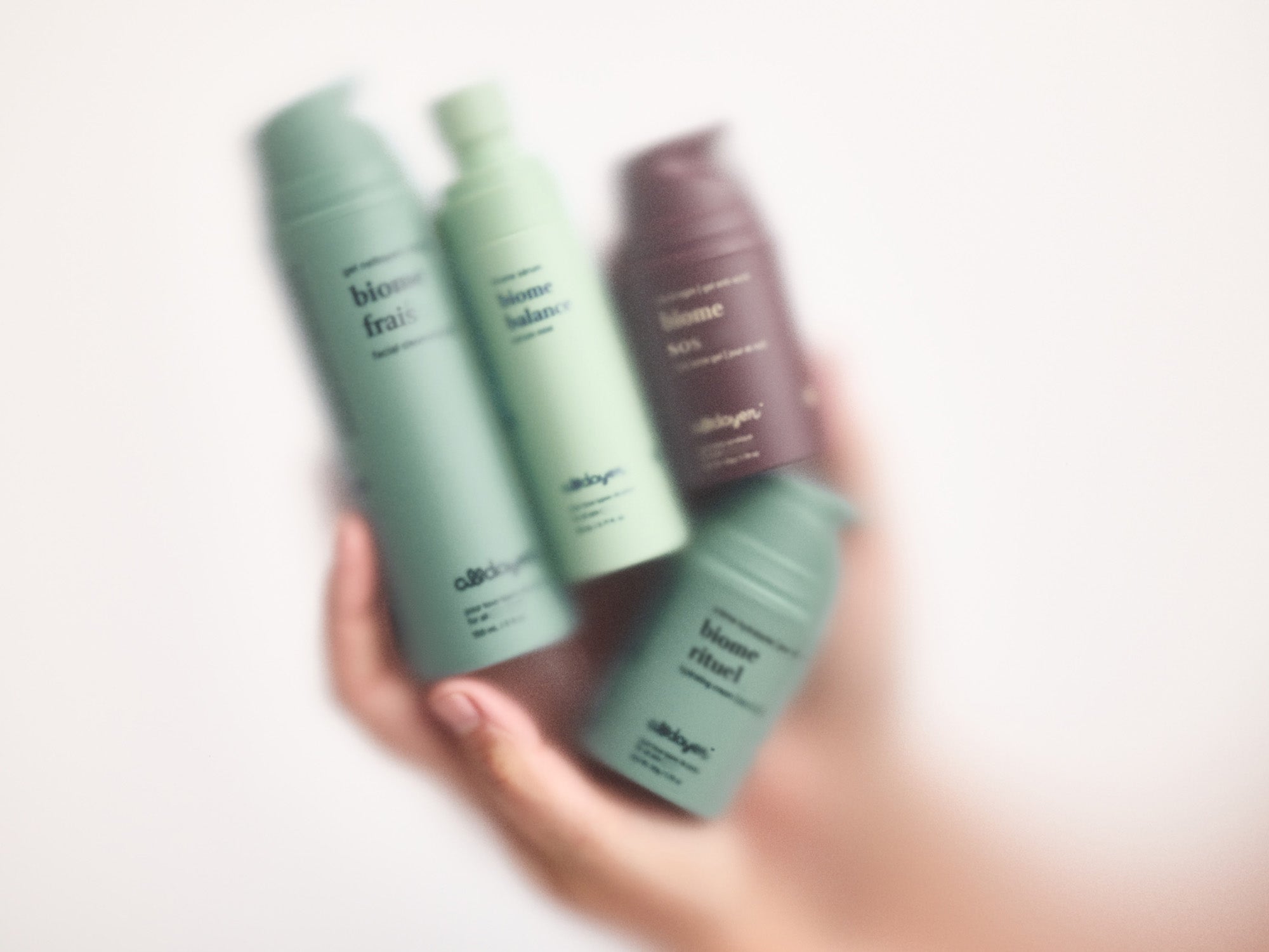 the entire skincare routine by alldayer