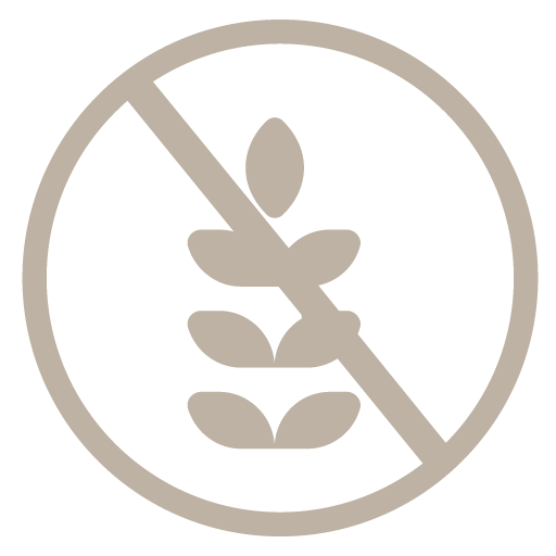 Image of gluten free logo beige